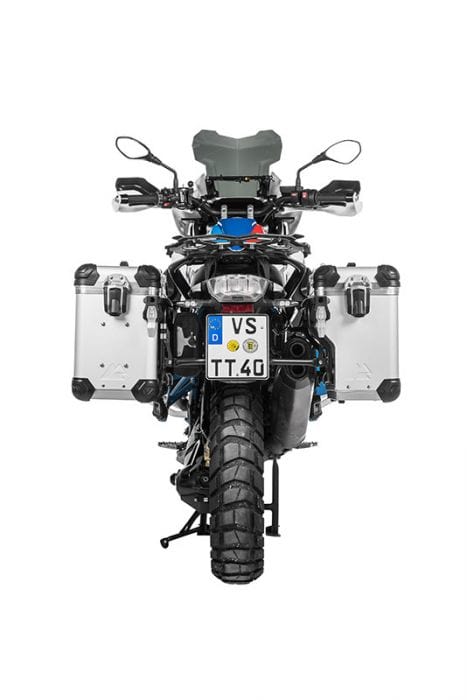 Touratech 01-045-6866-0+01-050-6000-0 BMW R 1200 GS en 1250 GS Touratech Zega Evo X zijkoffers met houder Zijkoffers