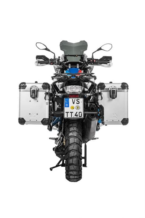 Touratech 01-045-6876-0+01-050-6000-0 BMW R 1200 GS en 1250 GS Touratech Zega Evo X zijkoffers met houder Zijkoffers