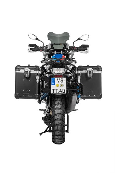 Touratech 01-045-6877-0+01-050-6000-0 BMW R 1200 GS en 1250 GS Touratech Zega Evo X zijkoffers met houder Zijkoffers