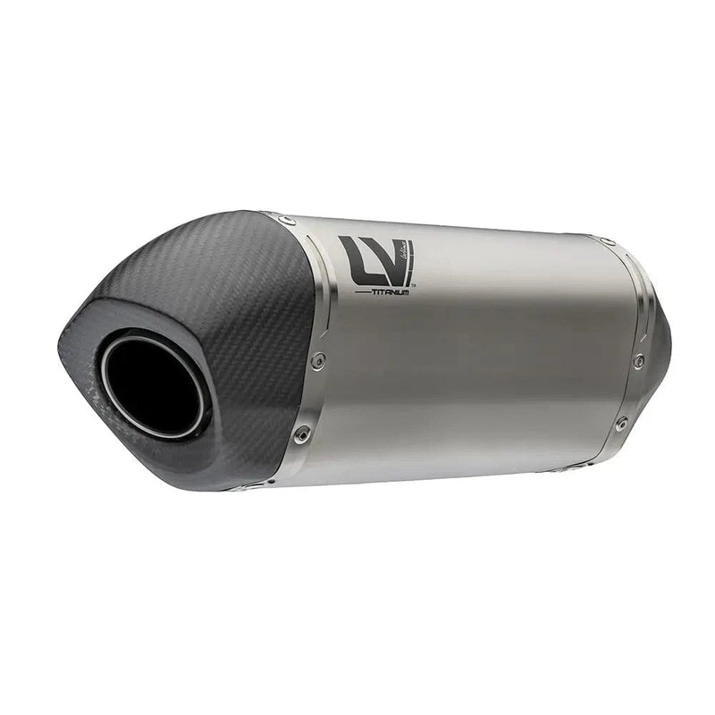 Leovince 15604T LeoVince LV-14 TITANIUM of RVS uitlaatdemper BMW R1300GS en GSA Uitlaatdemper LeoVince LV-14 TITANIUM of RVS uitlaatdemper BMW R1300GS en GSA