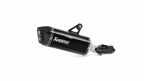 AKRAPOVIC schwarzer Slip-on Schalldämpfer für die BMW R1250GS und Adventure