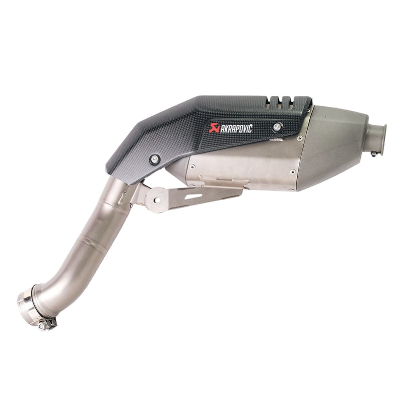 Akrapovič 5025 Akrapovic Dakar uitlaat hoog voor de R12 GS Uitlaatdemper Akrapovic Dakar uitlaat hoog voor de R12 GS