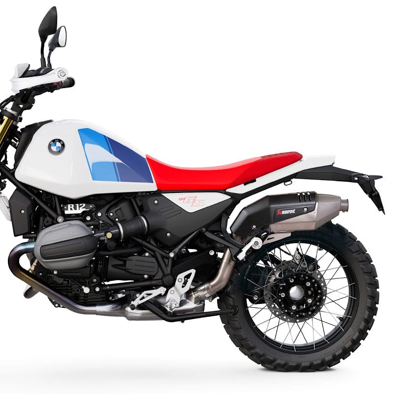 Akrapovič 5025 Akrapovic Dakar uitlaat hoog voor de R12 GS Uitlaatdemper Akrapovic Dakar uitlaat hoog voor de R12 GS