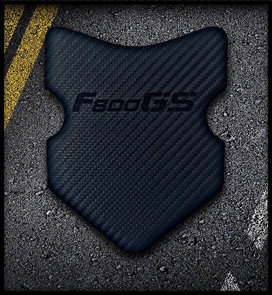 Rubbatech AT Carbon F800GS Rubbatech tankpad voor de BMW F 800 GS 2008 - 2015 Tankpads