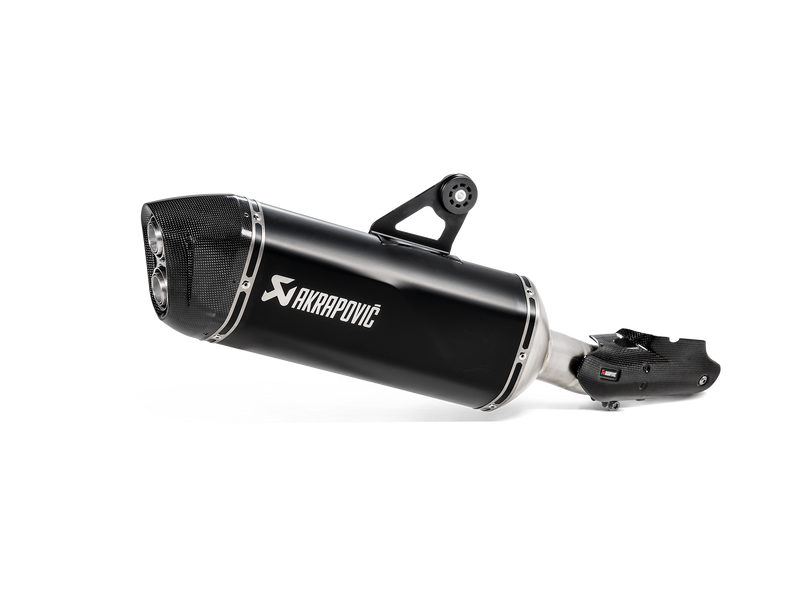 AKRAPOVIC schwarzer Slip-on Schalldämpfer für die BMW R1250GS und Adventure