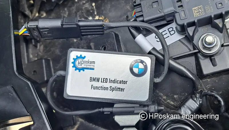 Blue Rider BMW achterlicht Led functie splitter set voor de BMW R1250 GS en GSA Knipperlichten