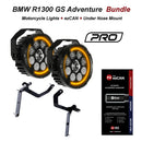 Blue Rider HP8 Premium motorverlichting met beugels voor meerdere BMW's Mistlampen HP8 Premium motorverlichting met beugels voor meerdere BMW's