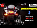 Weiser Wizards Rücklichtmodul für die BMW R1250GS und Adventure 2021+